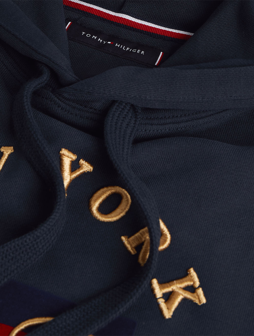 tommy hilfiger icon embroidered hoodie