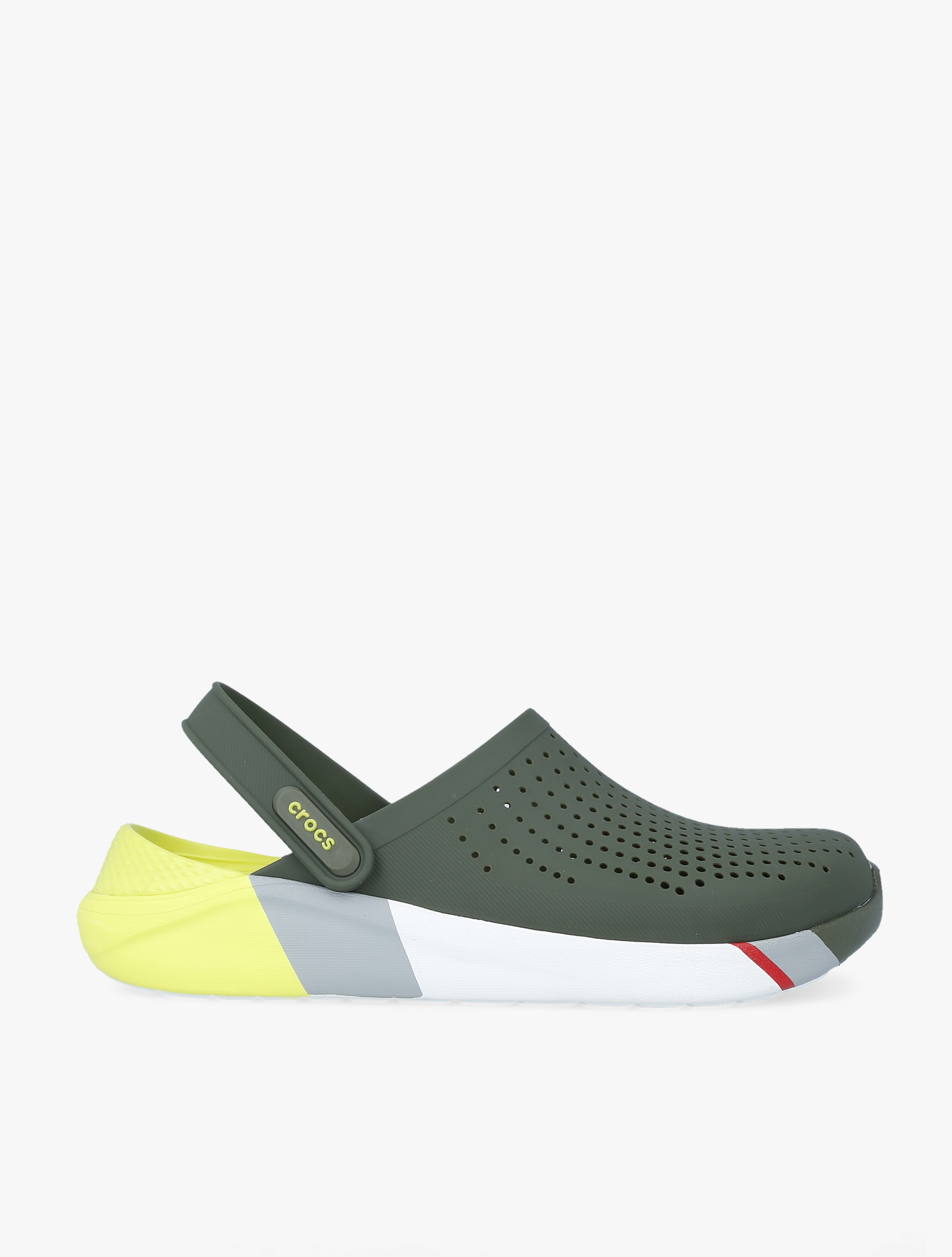 literide colorblock clog