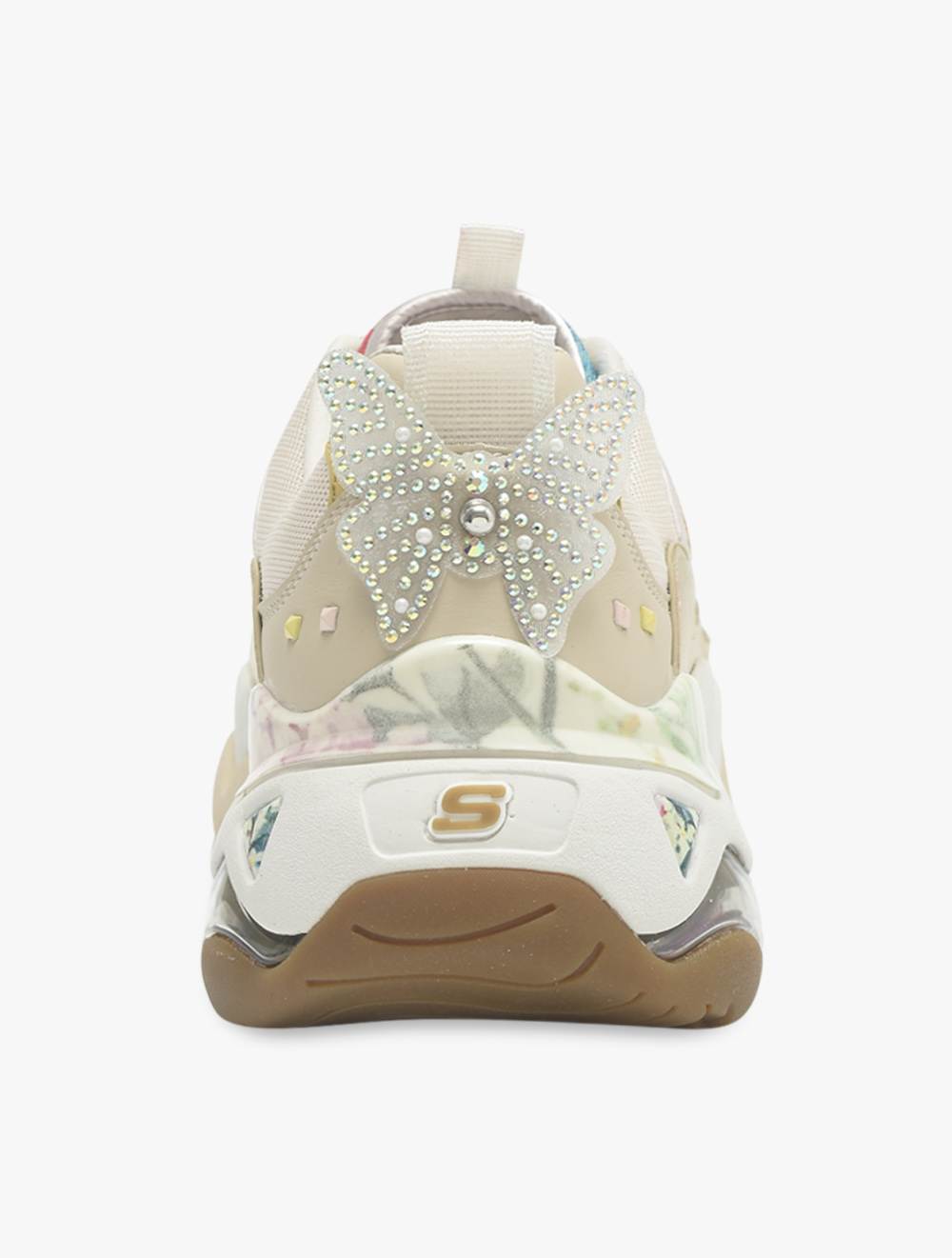 Skechers Premium Heritage: DLites 3.0 Air - Sparkling Lady Womens Sneakers Shoes - Natural/Gold