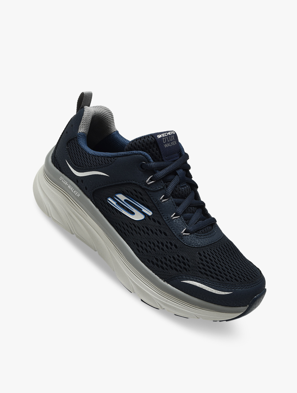 Skechers Relaxed Fit: DLux Walker Mens Sneaker Shoes Navy