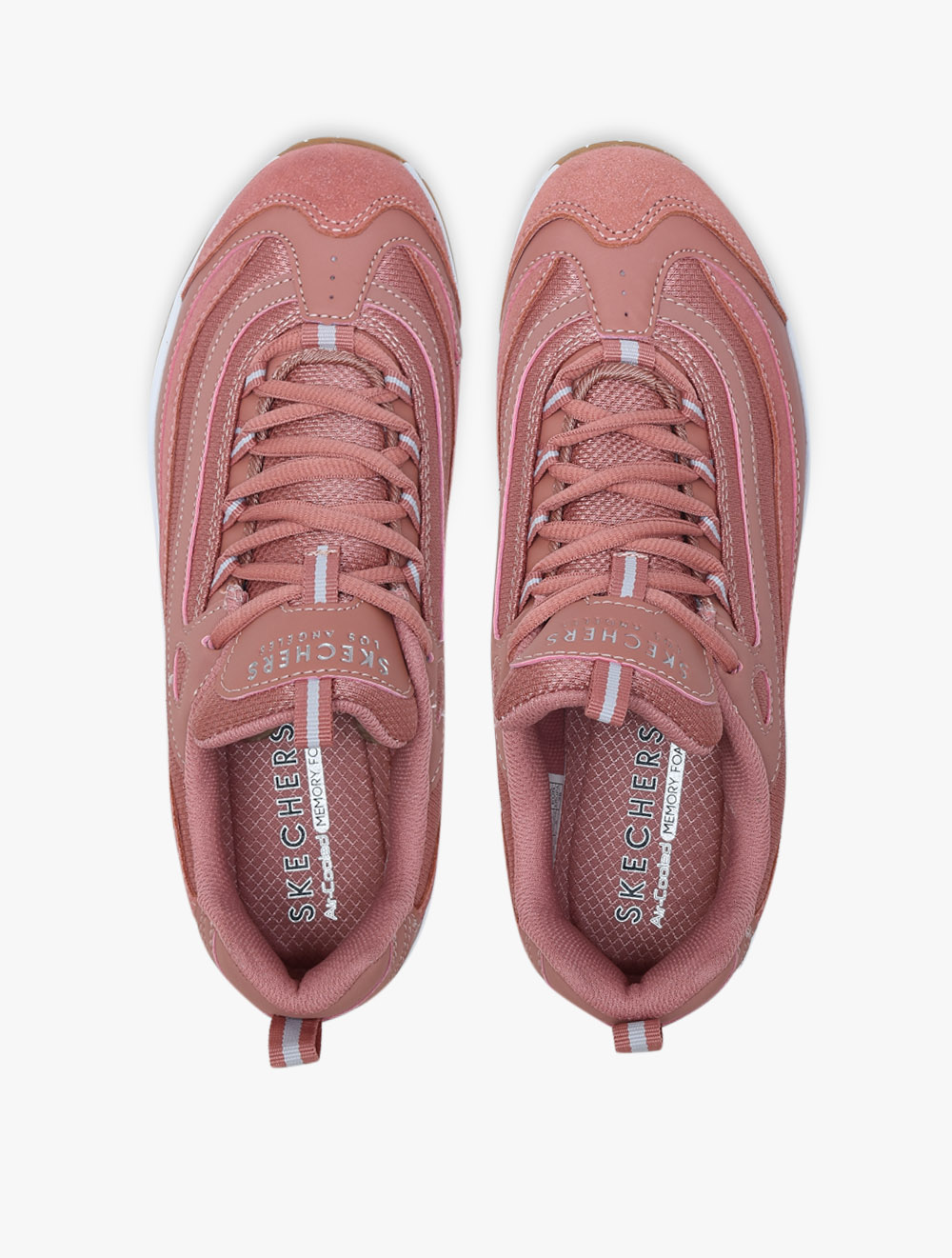 Skechers Uno - Roundabout Womens Sneaker Shoes - Rose