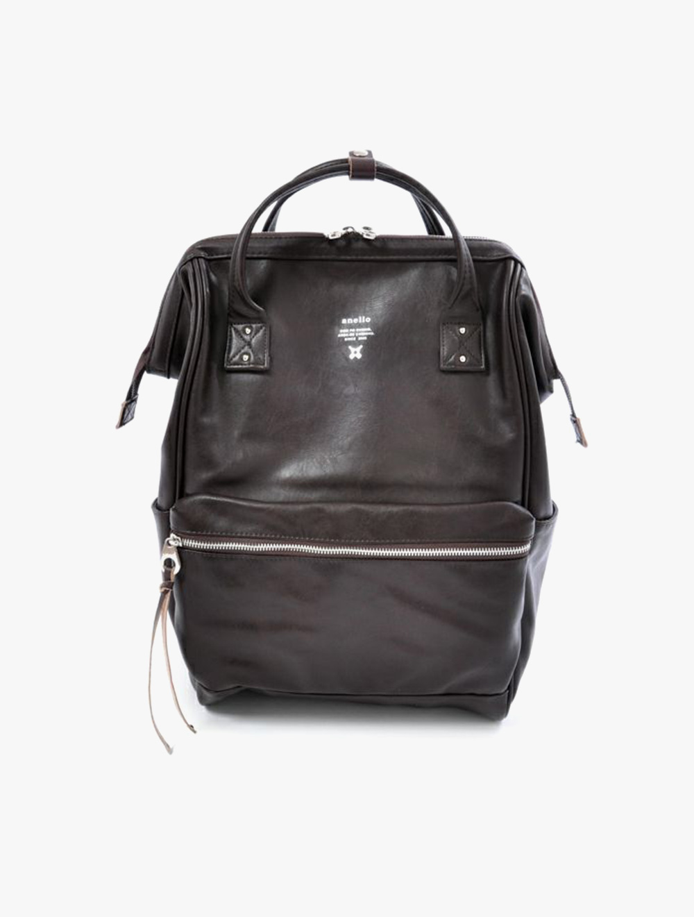 anello large premium leather backpack