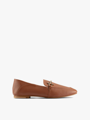 Pure2 Loafer Dark Tan Leather0