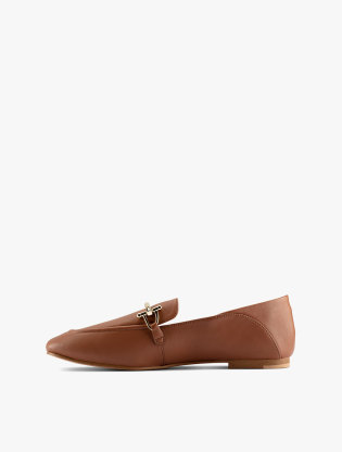 Pure2 Loafer Dark Tan Leather1